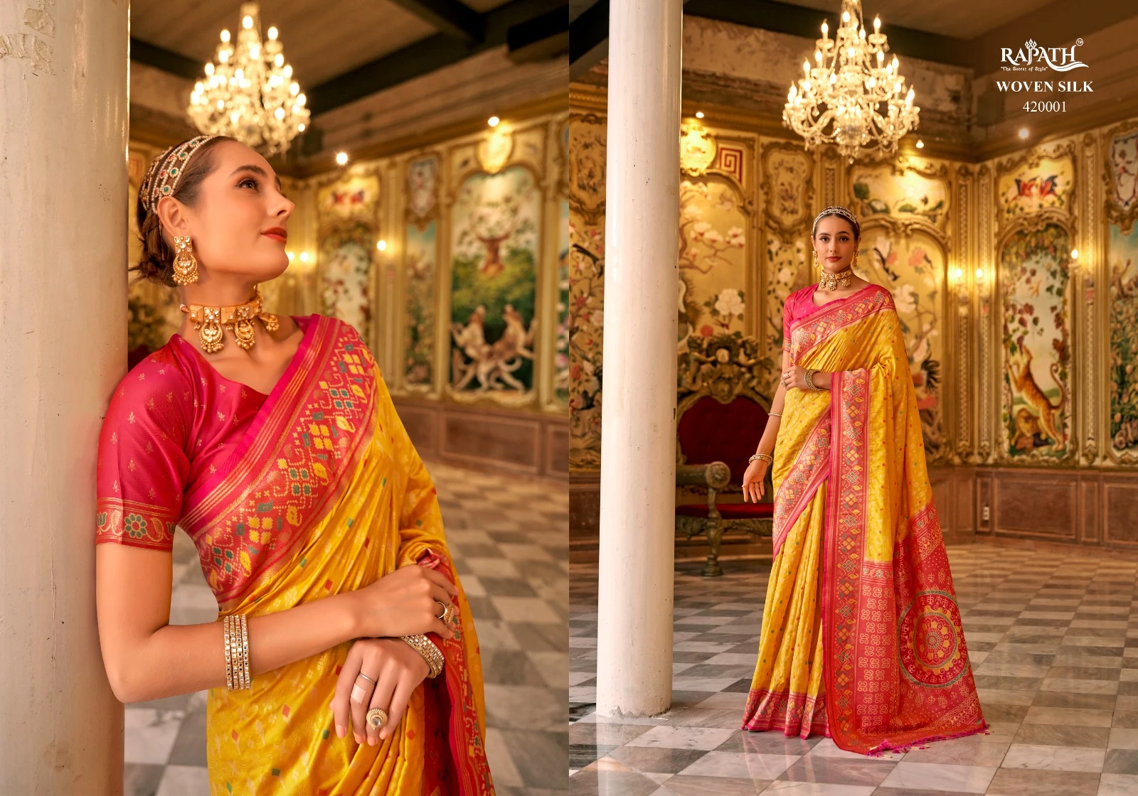 Rajpath Sophia Silk Banarasi Silk Wholesale Fancy Sarees Catalog — Wholesale Sarees, MPA wholesale from Surat — view 3